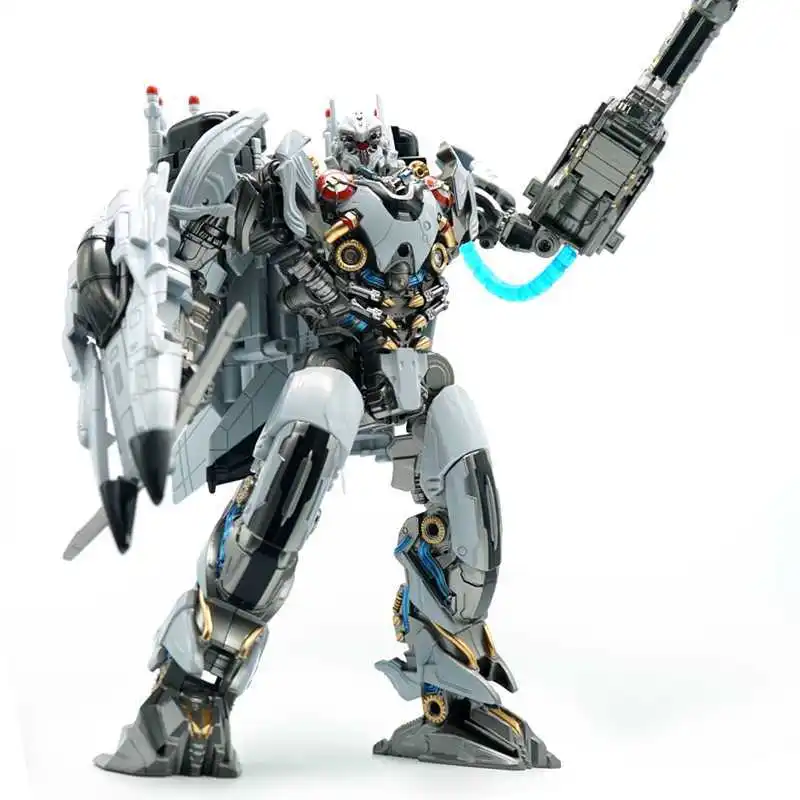 

High Quality ABS+Alloy Transformation Figma Movie Anime Figure Model Transformer Deformable Robot Ghost Fighter Boy Toy Gift