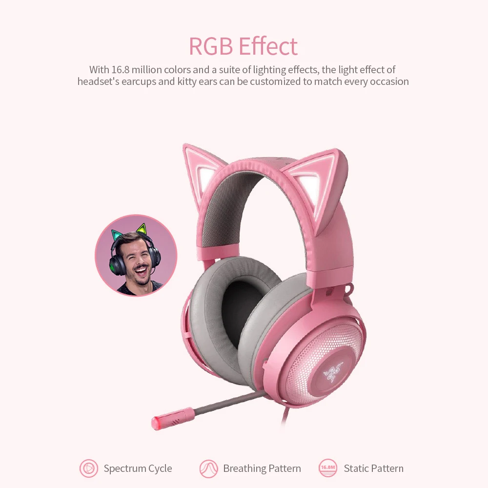 Razer Kraken Kitty Gaming Headset TNX 7 