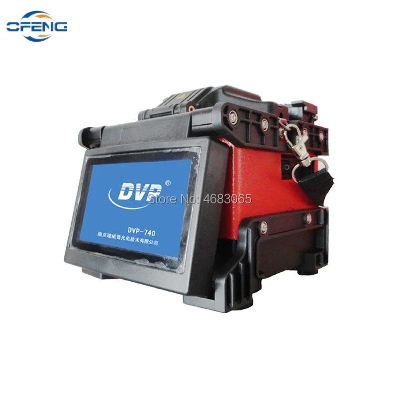 Многоязычный оригинальный DVP740 волоконно-оптический сварочный аппарат FTTx/FTTH машина для сращивания оптического волокна DVP-740 полностью
