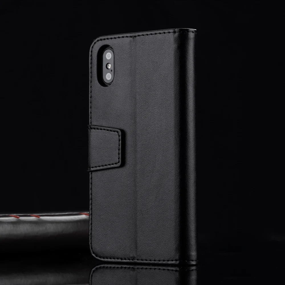 LLZ.COQUE Folio Премиум кожаный чехол для Iphone Xr Магнитный кошелек XS MAX 7 8 PLUS X 5 5S SE 6 6S
