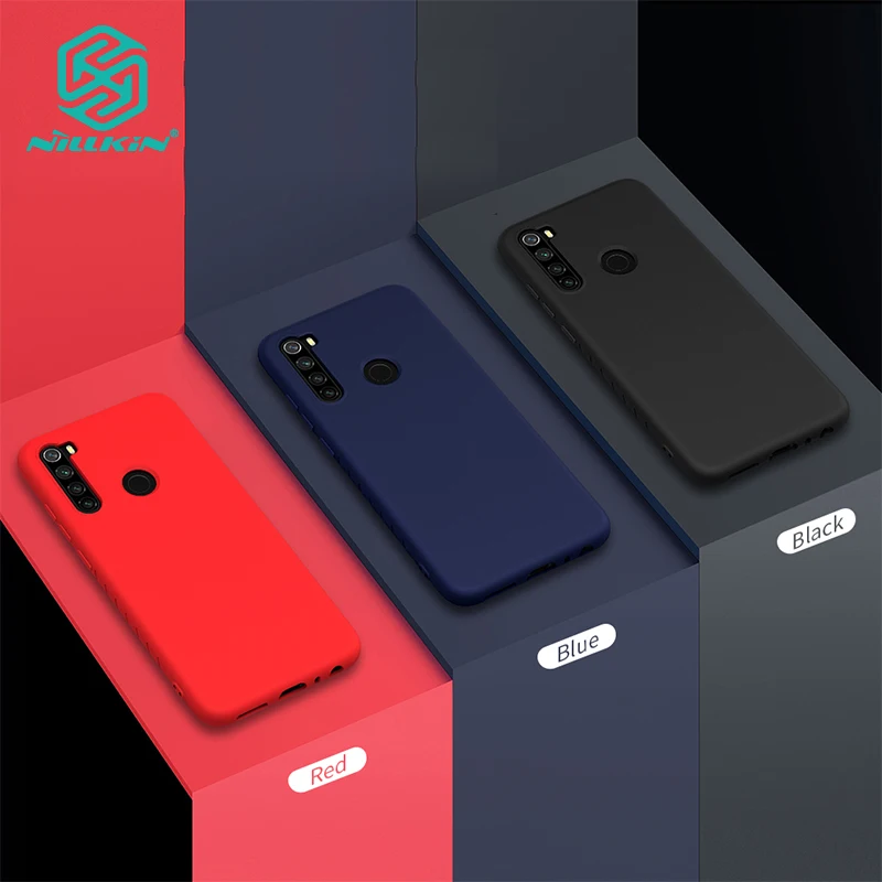 Nillkin TPU чехол для Xiaomi Redmi Note 8 силиконовый Гладкий защитный чехол мягкий цветной чехол s