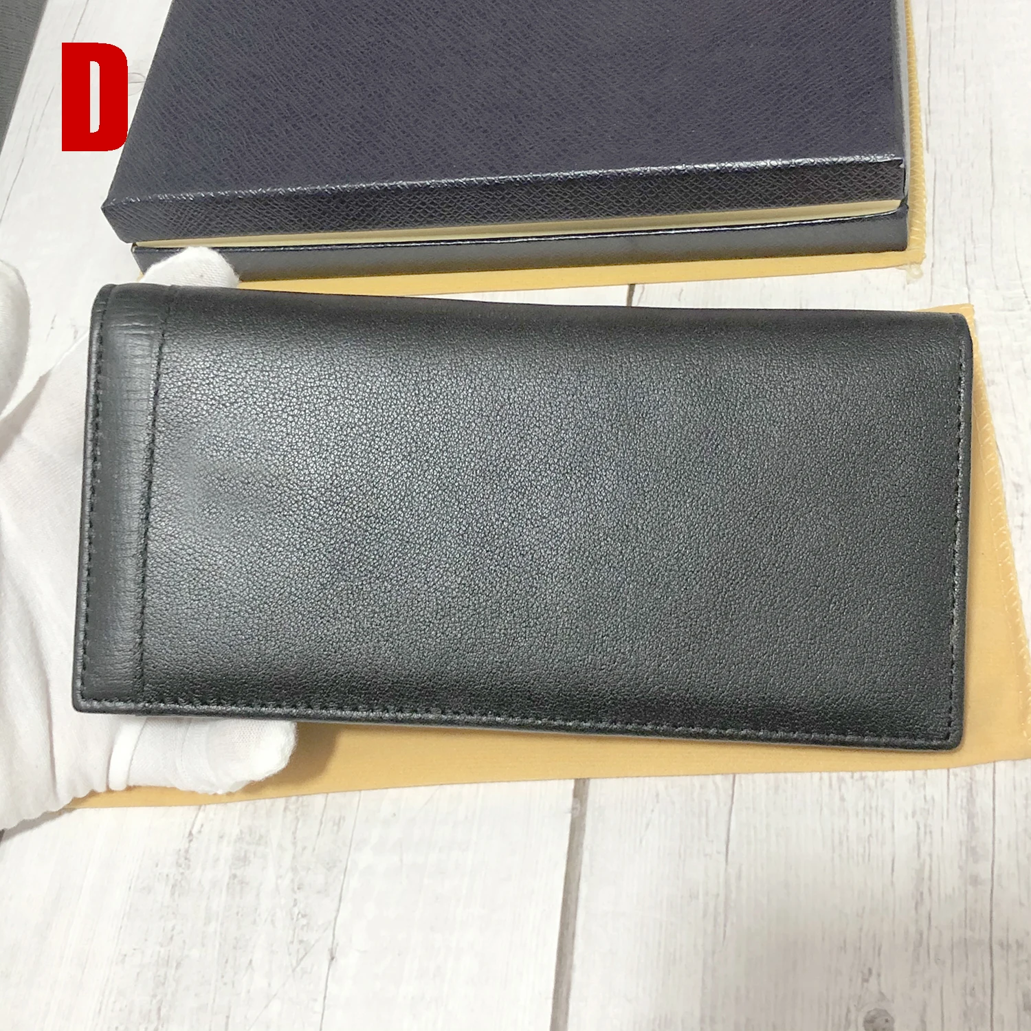 Luxury Men's Long Wallet MB Purses Genuine Leather  Designer Wallet  MHB09