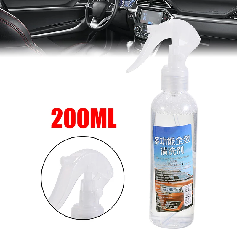  200ml Multipurpose Car Interior Door Window Foam Agent Cleaner Universal Home Sofa Leather Seat Cle