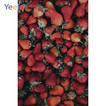 

Yeele Summer Party Strawberry Fruits Sweet Holiday Photography Backdrops Personalized Photographic Background For Photo Studio