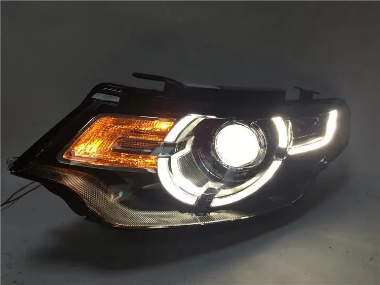 Ходовой стиль Drl Luces Led Para Авто Аксессуары Освещение фары Задние фары 16 17 для Land Rover Discovery Sport