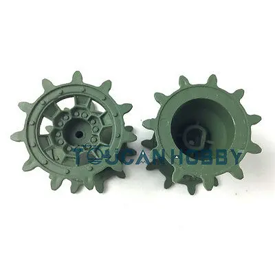 HENG LONG 1/16 German Leopard2A6 RC Tank 3889 Plastic Sprockets Driving Wheels TH00425-SMT4