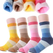 Весенне-осенние детские хлопковые носки с рисунком зебры детские носки из чистого хлопка для школьников носки для мальчиков и девочек