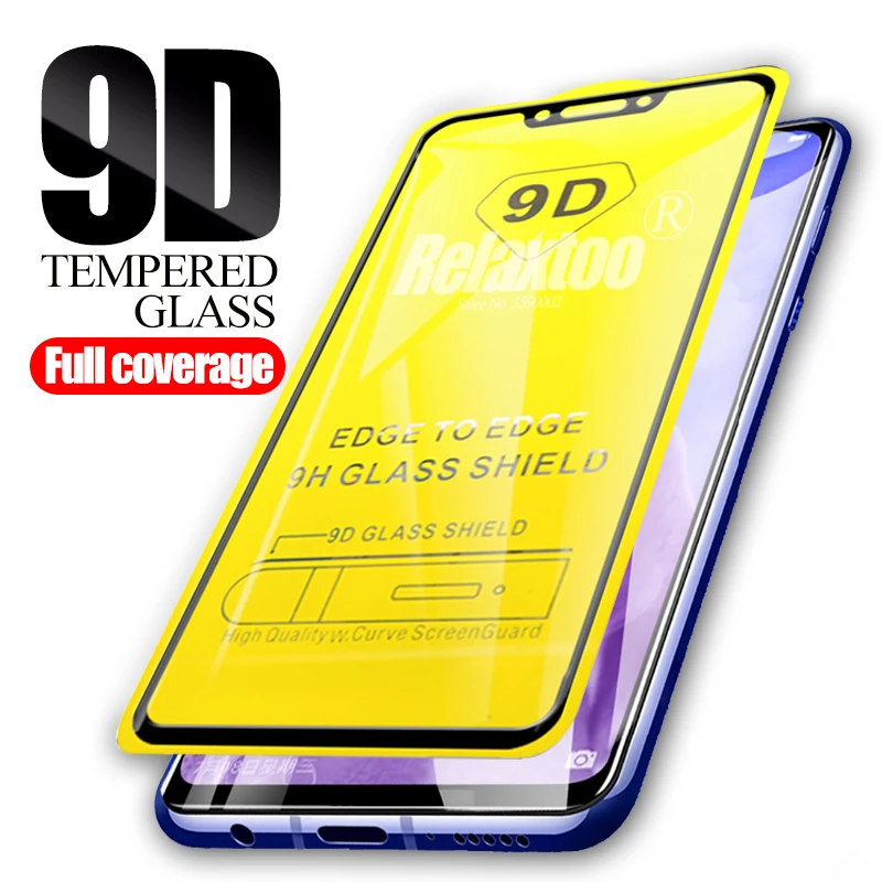 

9D Full glue protective glass For huawei nova 3 3i 3e screen protector tempered glas huawey nova3 i e nova3i nova3e safety Film