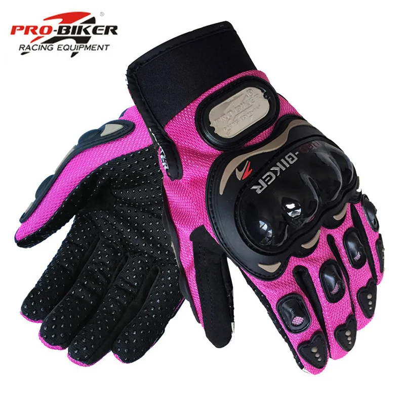 Compra Guantes de motociclista profesional para hombre y mujer, manoplas transpirables para Motocross y ciclismo MRVaE63q