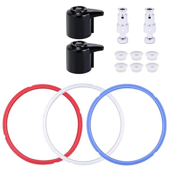 

Replacement Parts Set Duo 5, 6 Quart Qt Include 3 Sealing Rings,Steam Release Valves Float Valve Seals