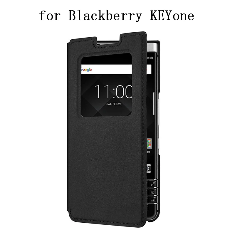 Рекламный чехол Limitted из натуральной кожи для Blackberry KEYone деловой чехол-книжка