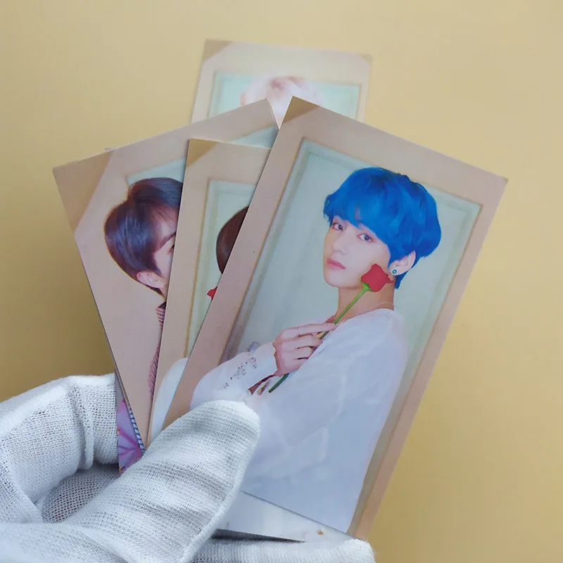 7 шт./компл. KPOP Bangtan мальчики карта душа персона одна сторона ЛОМО карта Фотокнига JUNG KOOK JIMIN JIN Love Yourself