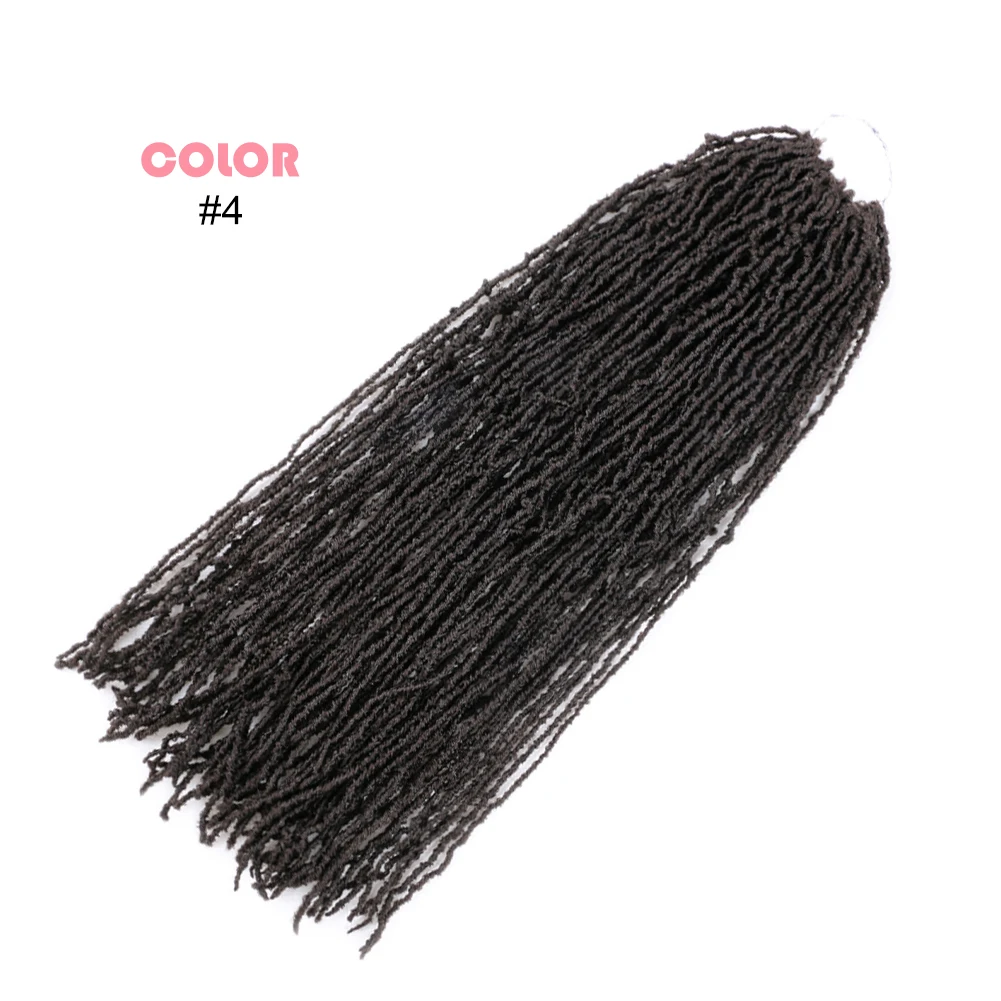 Faux Micro Locs Crochet Hair 16 Inch Sister Locks Hair Extensions Natural Curly DreadLocks Mini African Roots Black Brown Red Faux Micro Locs Crochet Hair 16 Inch Sister Locks Hair Extensions Natural Curly DreadLocks Mini African Roots Black Brown Red