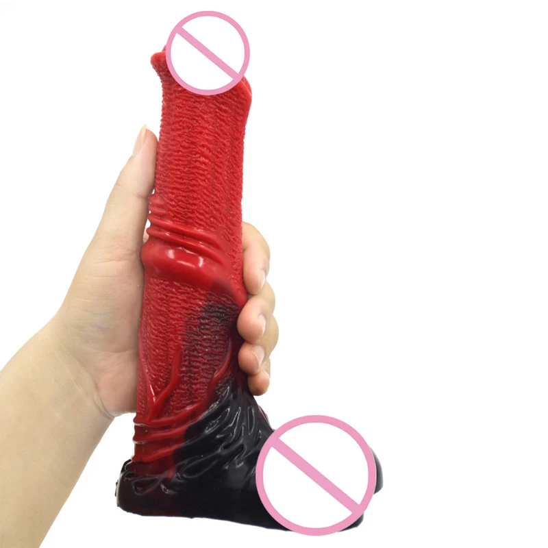 Huge Realistic Horse Dildos Skin Feeling Liquid Silicone Penis Giant Gildo Big Cock Sex Toys For Women Anal Plug Adult | Красота и