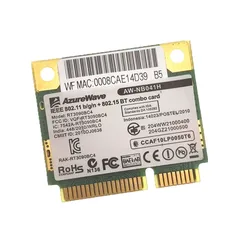 AzureWave AW-NB041H RT3090BC4 Half Mini PCI-e WLAN 300Mbps + Bluetooth 3.0 Wireless Card