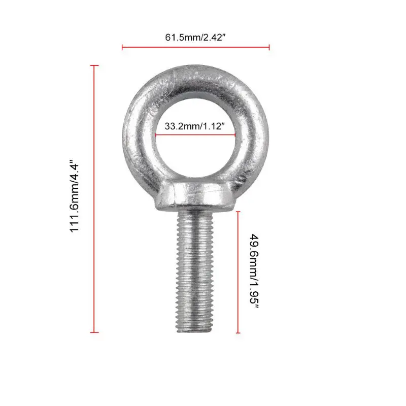 Подъемное кольцо маховика для Mercury Mariner Yamaha Force подвесное подъемное кольцо 91-90455-1 подъемный глаз 1 1/"-16