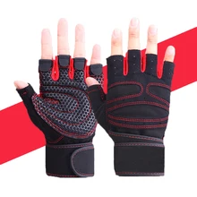 Перчатки для спортзала Powerlifting спортивные тренировочные перчатки для занятий тяжелой атлетикой тренировочные спортивные перчатки для гантелей для Кроссфит фитнес