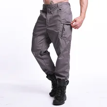 IX9, тактические мужские брюки-карго, повседневные штаны, армейские, активные, военные, рабочие, хлопковые мужские Стрейчевые брюки для мужчин, 5XL