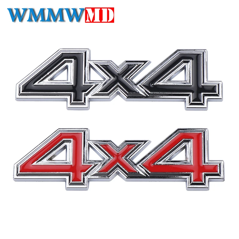 3D металлические наклейки для автомобиля 4x4 Ограниченная серия Эмблема хвоста
