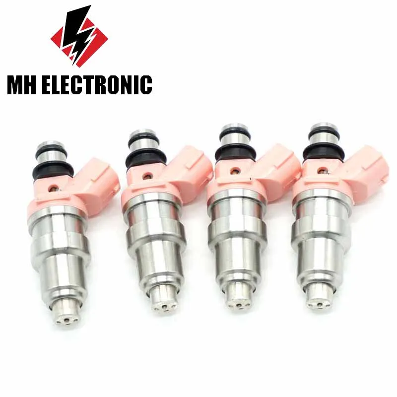 MH Электронный 4 шт./лот 23250-11050 23209-11050 Топливные форсунки для Toyota Corolla Caldina Sprinter Cynos Tercel Corsa Starlet