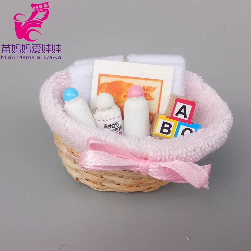 mini Toothpaste toothbrush Daily wash paper soap mask doll house diy decoration stationery for barbie blythe 1/8 1/12 doll 18