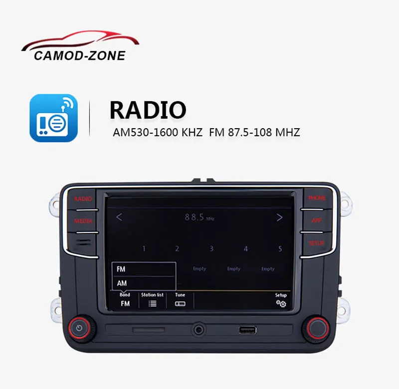 Android Авто NONAME RCD330 PLUS RCD330G Carplay R340G автомобиль MIB радио 6RF 035 187E для VW Golf 5 6 Jetta MK6 CC Tiguan Passat Polo