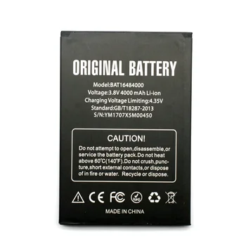 

New BAT16484000 3.8V 4000mAh Battery for DOOGEE X5 MAX x5max Pro mobile phone +Tracking Code
