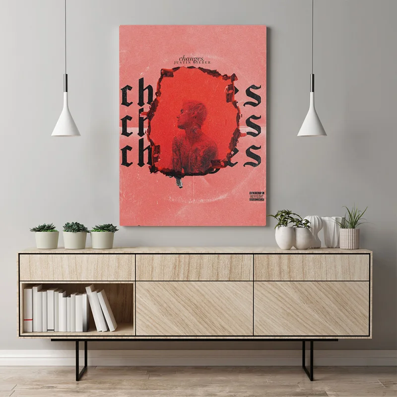 Wall-Art-HD-Printed-Justin-Bieber-Pictures-Canvas-Home-Decor-Singer-Star-Modular-Painting-Famous-Character