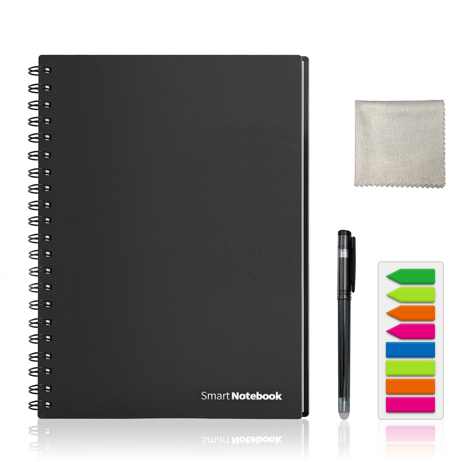 A5 Smart Reusable Notebook Erasable Wirebound Notebook Cloud Storage