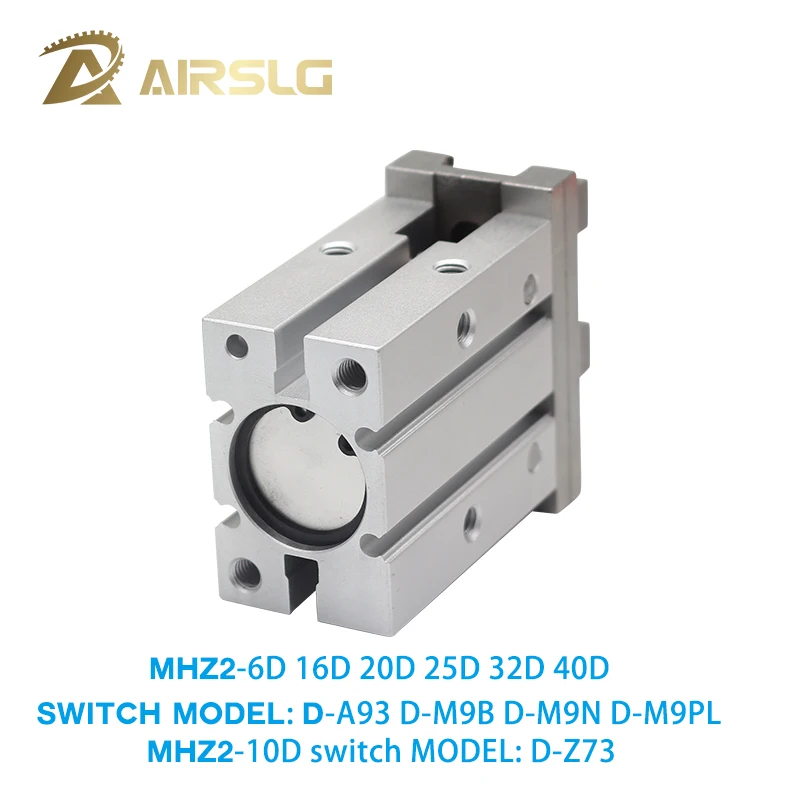 SMC тип MHZ2 пневматический параллельный захват двойного действия 20D 25D 32D 40D