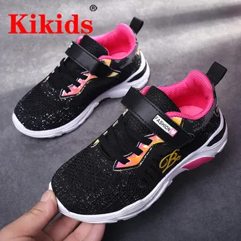 

KIKIDS Kid Shoes Sneakers Girls Shoes Mesh Kid Footwear Toddler Chaussure Zapato Casual Shoes Breathe Comfortable Running Shoes