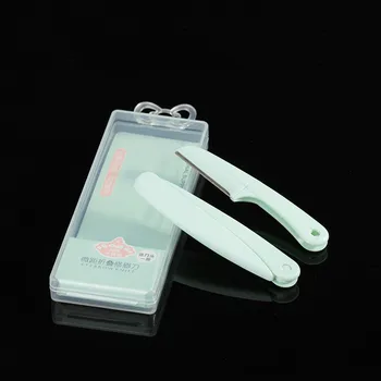 

Foldable Eyebrow Trimmer Face Razor Portable Blades Shaver Mesh Knife Beginner Makeup Eyebrow Tools