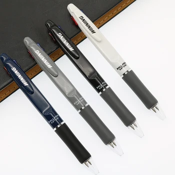

4 Creative Plastic Ballpoint Pen Set Stationery Supplement 0.7mm Signature Ballpoint Pen Notebook Supplier 2 Color