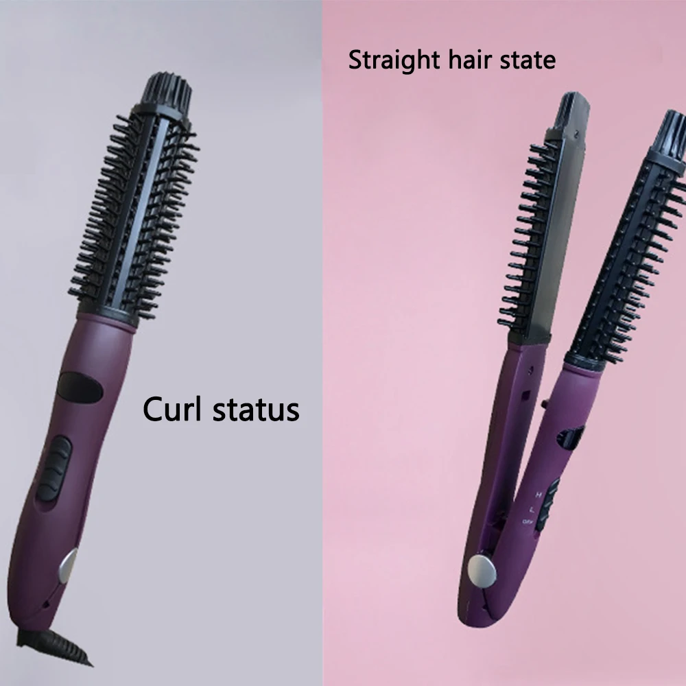 Pro Straightening Irons Electric Hair Straightener Brush Styling Hair Straightener Comb Hair Care Auto Massager Simply 5