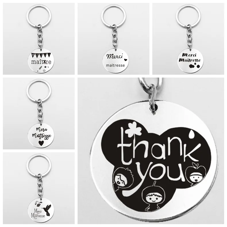 

Film And Television-Necklace Europe And America Superhero Thank Godfather Godmother Stainless Steel Key Chain