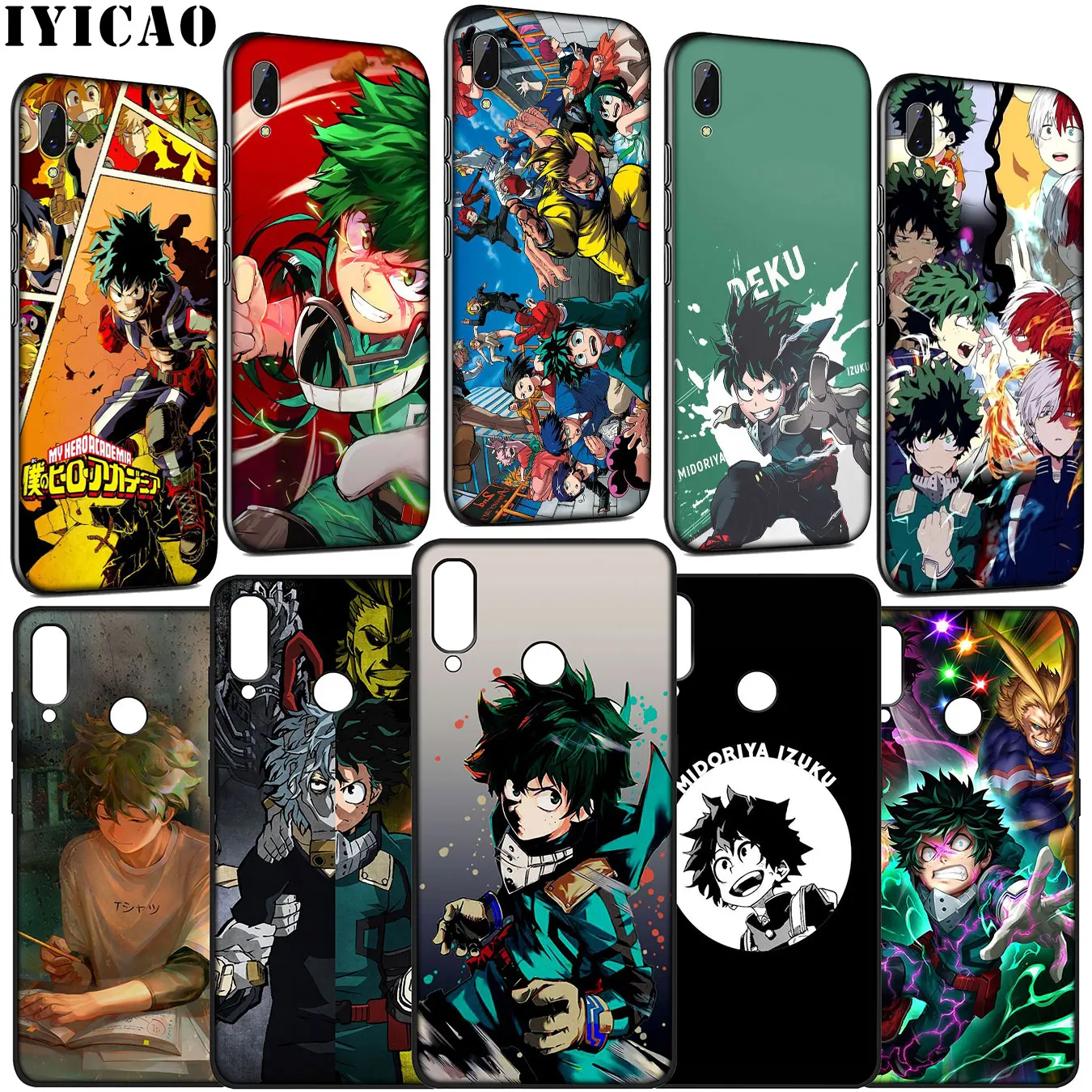 Мягкий чехол для телефона My Hero Academy Huawei Y9 Y7 Y6 Prime 2019 Honor 20 10 9 9X 8C 8X 8 Lite 7C 7X 7A Pro |