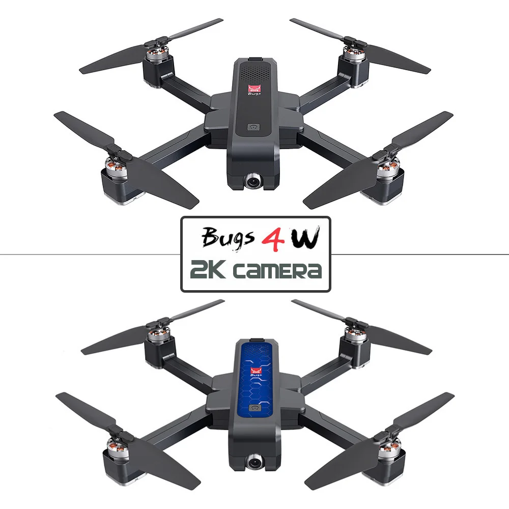 MJX Bugs 4 W B4W 5G gps бесщеточный складной Дрон с Wi-Fi FPV 2K HD камерой с защитой от тряски 1,6 км 25 минут оптический поток RC Квадрокоптер