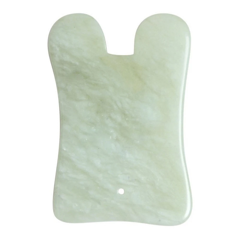 Искусственная Нефритовая соскабливающая доска для похудения тела лица Guasha массажный инструмент спа терапия против морщин Красота акупунктурные точки пластины массажер