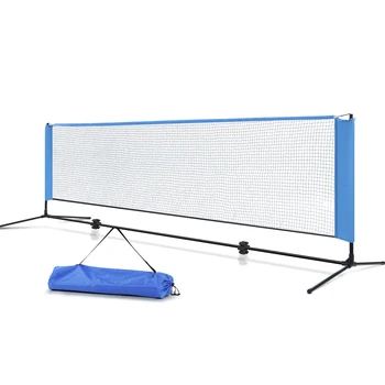

Everfit Portable Sports Net Stand Badminton Volleyball Tennis Soccer 3m 3ft Blue PN-M001-3M-BL A2