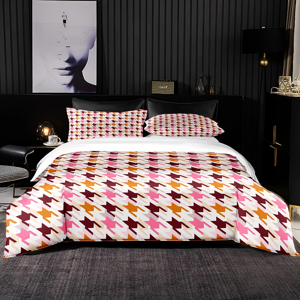 Girlish Style Duvet Cover Set High End Bedding Set King Queen Size
