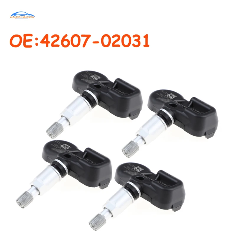 4 шт. система мониторинга давления в шинах TOYOTA Avensis Auris RAV4 Yaris Verso 42607 02031 4260702031