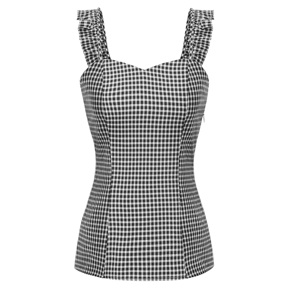 Футляр Платье женское топы летняя одежда тонкий гофрированные плечи без рукавов