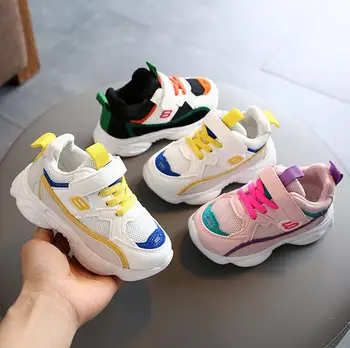 

2020 Children Shoes Boys Sneakers Girls Sport Shoes Child Leisure Trainers Casual Breathable Kids Running Shoes Basketball Shoes