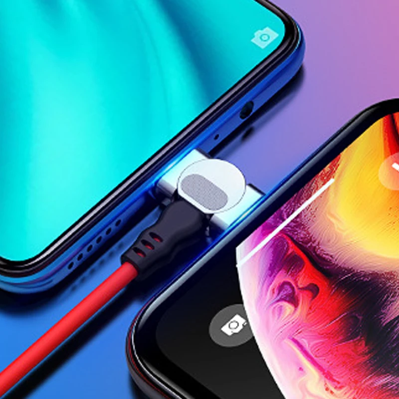 Магнитный кабель для мобильного телефона 180 градусов Lightning/type-C/Micro USB порт вращающийся USB шнур 5 В/9 В/12 В a кабель для быстрой зарядки