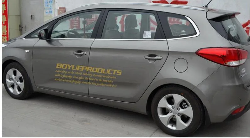 Отделка окна автомобиля из нержавеющей стали для kia carens 2013 kia rondo