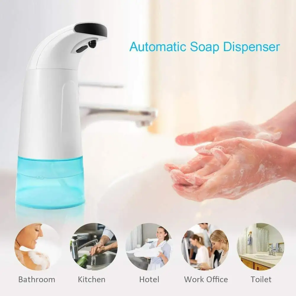 

Auto induction foaming washing machine hand washing automatic Liquid Soap Dispenser with infrared induction for Kitchen Bathroom