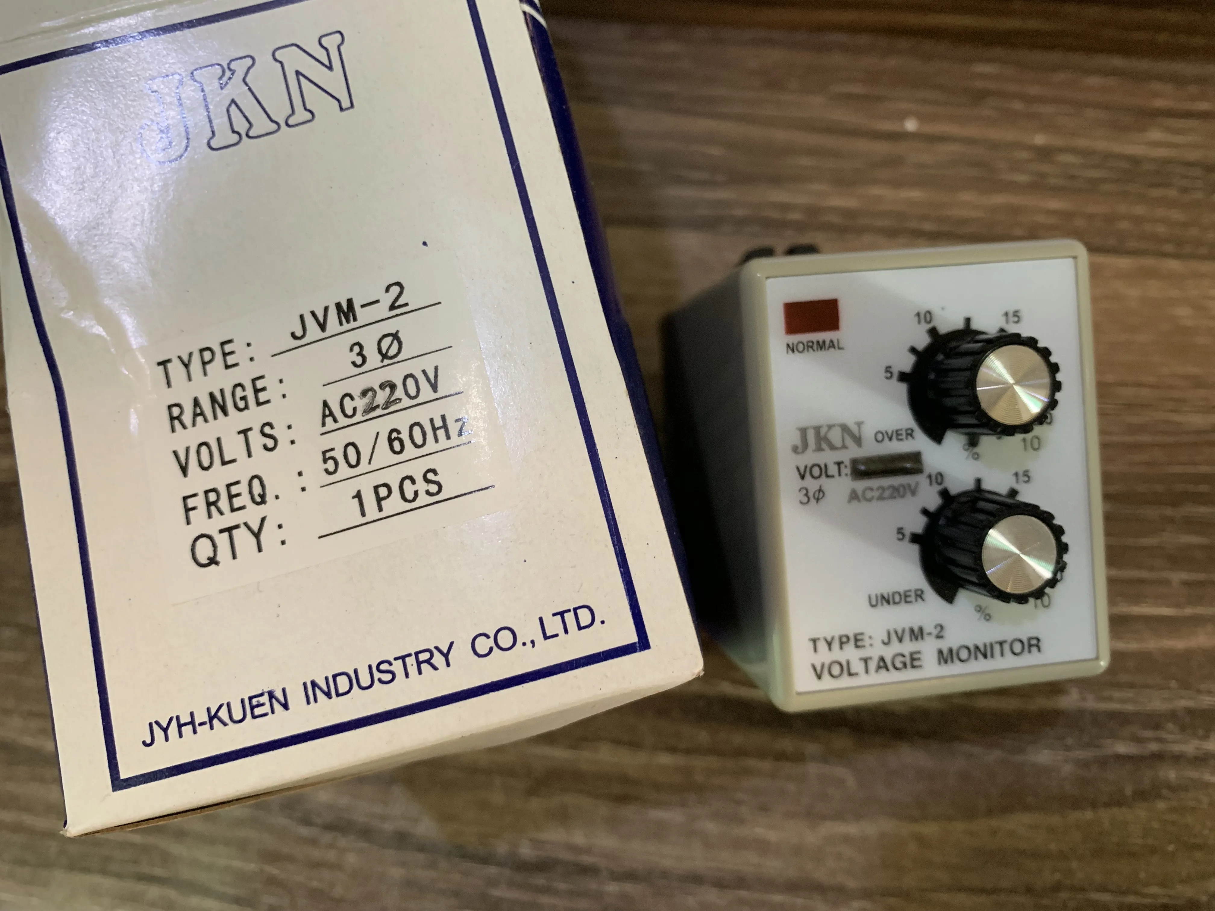 New JVM2 overvoltage undervoltage phase sequence protection relay JKN