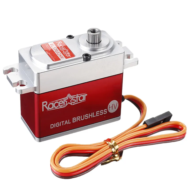 Racerstar BLS7032HV 180 ° 32 кг 6,0 V-8,4 V бесщеточный цифровой сервопривод для 600/650/700 перекоса дистанционно управляемых вертолетов самолетов «Робокар Поли»