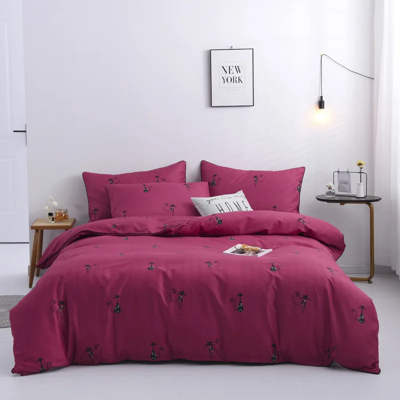 Fashion Style King Queen Twin Full Sizes Bedding Sets 4pcs Comforter Bedding Sets Quilt Duvet Cover Bed Sheet Pillowcases