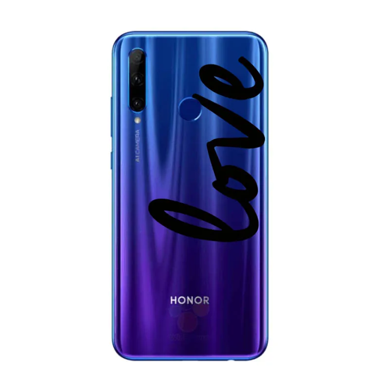 Honor 10i чехол Honor 10i HRY-LX1T чехол Силиконовый ТПУ задняя крышка чехол для телефона для huawei Honor 10i Honor10i 10 I 6,21 дюймов